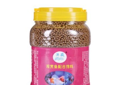 渔盛金鱼饲料鱼食小型观赏鱼锦鲤增艳500g*2通用型厂家图3