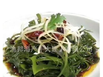 大连海藻菜睫毛菜眉芽菜 海带苗 裙带菜10kg装图3