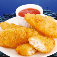 深海鳕鱼条 汉堡鳕鱼排 鳕鱼条西餐厅用鳕鱼条 油炸小吃 1kg/36枚